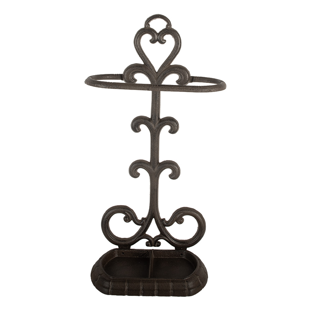 Clayre & Eef | Paraplubak Bruin 29x15x56 cm | 6Y5756