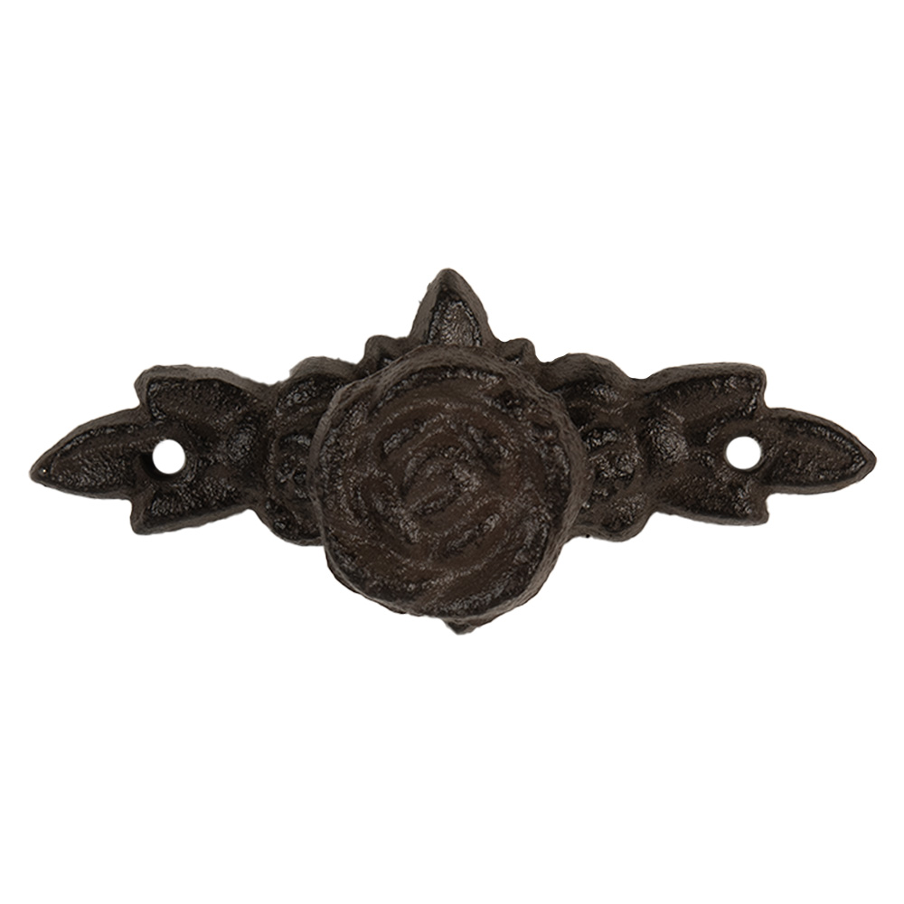 Clayre & Eef | Handgreep Bruin 10x4x3 cm | 6Y5765