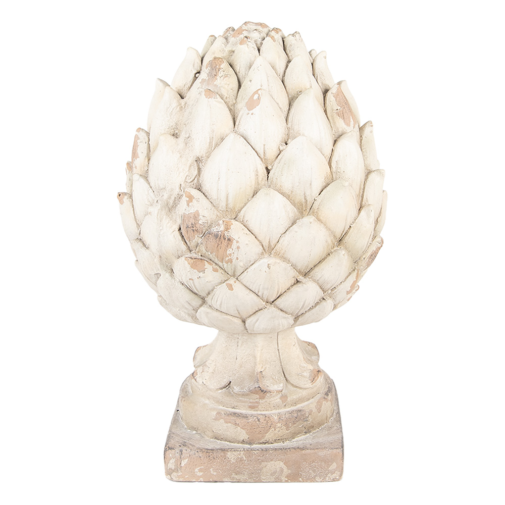 Clayre & Eef | Decoratie Ornament Beige ø 23x41 cm | 6MG0140