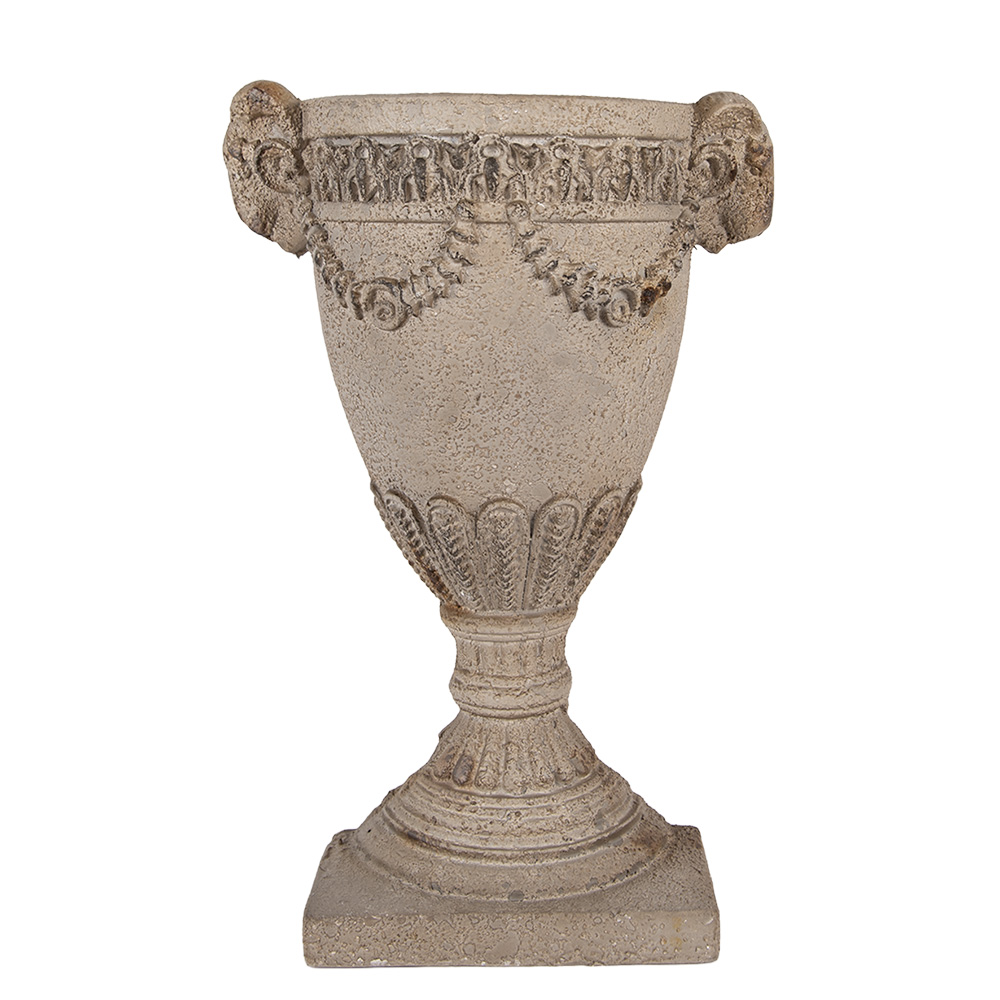 Clayre & Eef | Wand bloempot Beige Bruin 29x11x44 cm | 6MG0154
