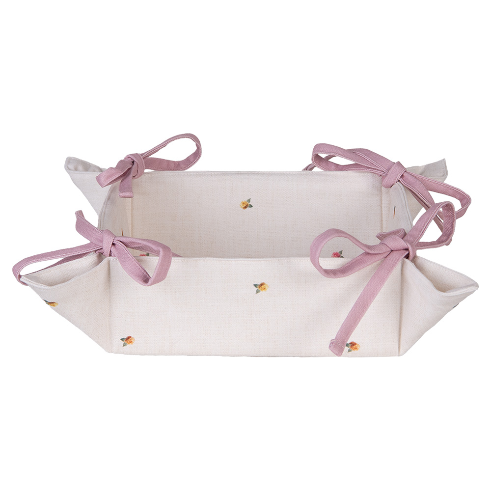 Clayre & Eef | Broodmand Beige Bruin 35x35x8 cm | EWC47