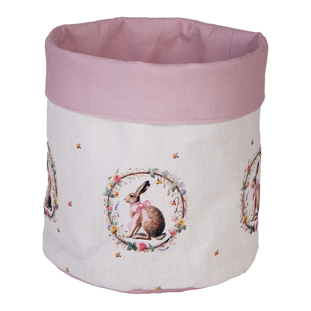 Clayre & Eef | Broodmandje Beige Bruin &oslash; 15x16 cm | EWC50