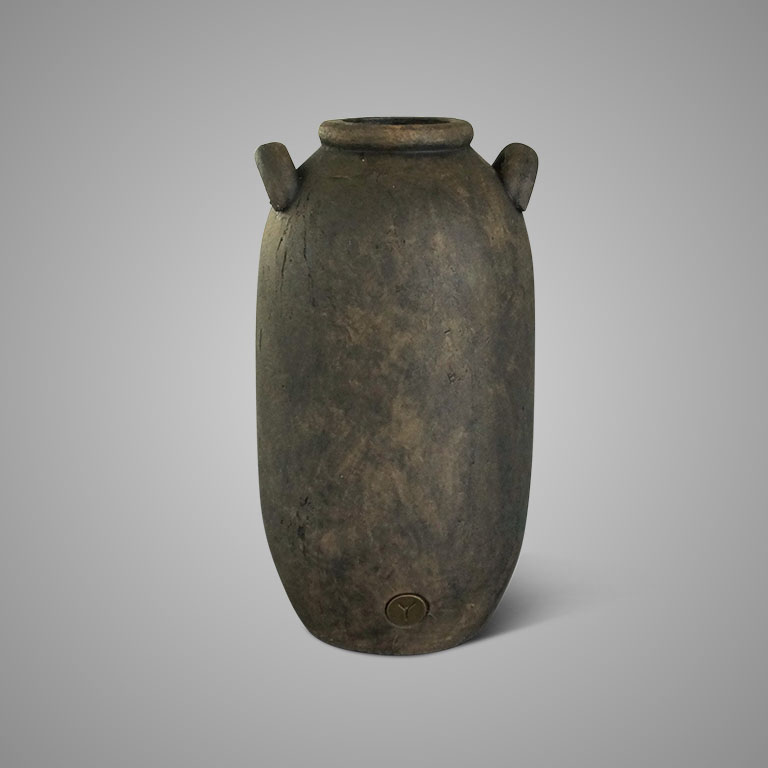 Brynxz Rustieke Vaas Majestic Brown - Maat L 40 x 22 cm - Landelijke Kruik