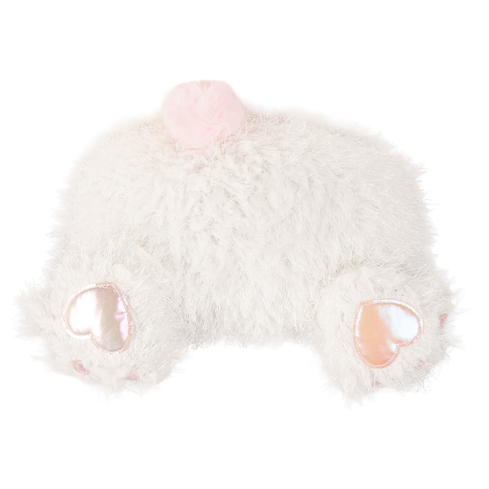 Clayre & Eef | Kussen Konijn Wit Roze 38x14x27 cm | TW0634