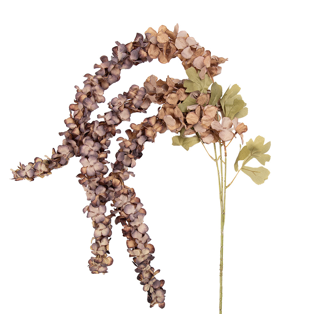 Clayre & Eef | Decoratie tak met bloemen Bruin Groen 14x14x135 cm | 6PL0415LPA