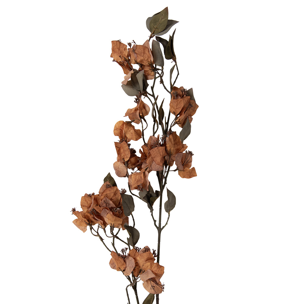 Clayre & Eef | Decoratie tak met bloemen Geel Groen 12x15x110 cm | 5PL0251Y