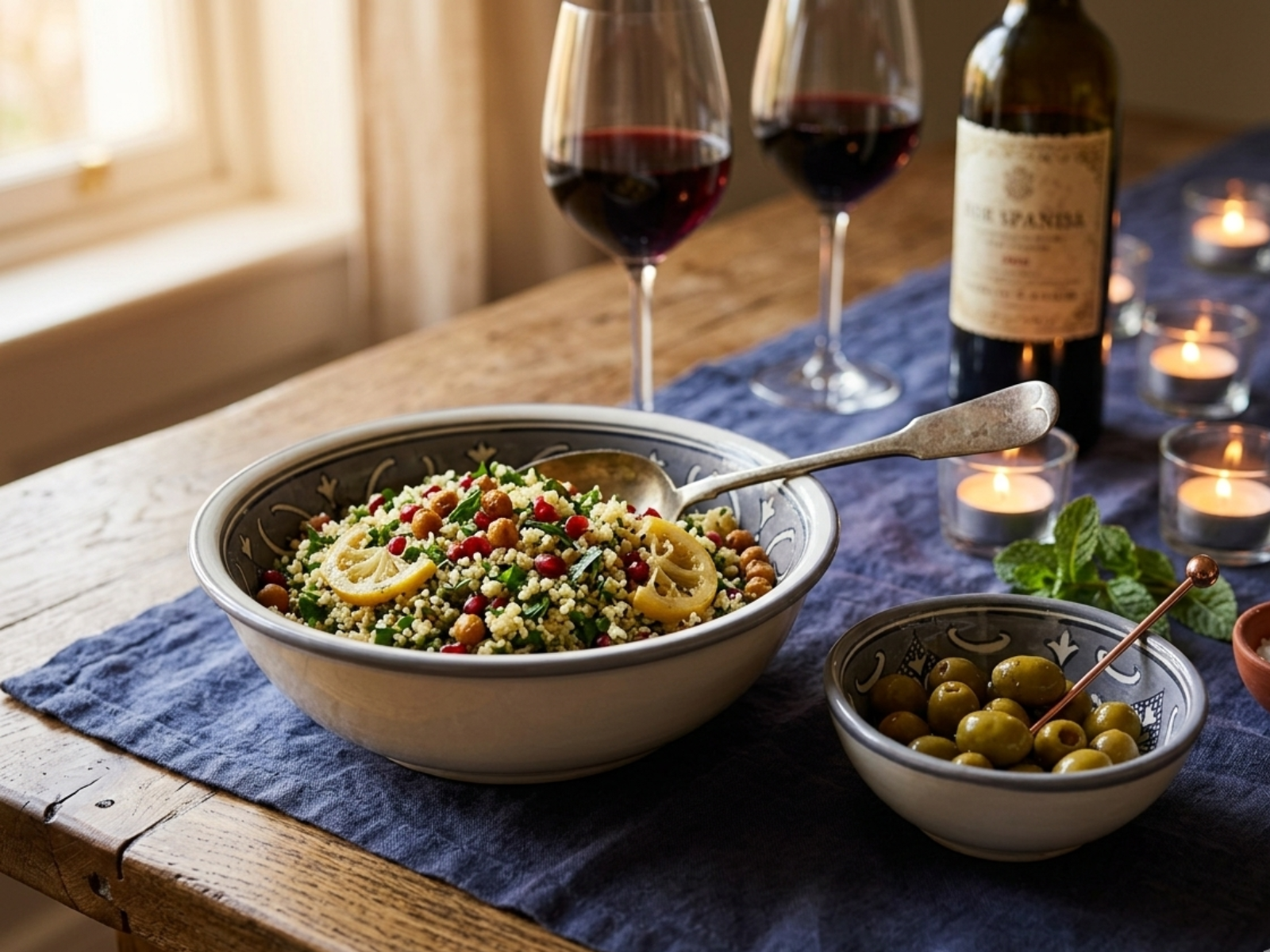 Saladier Nejma Gris &Oslash; 28 cm - Handgemaakt Keramiek | Dishes & Deco