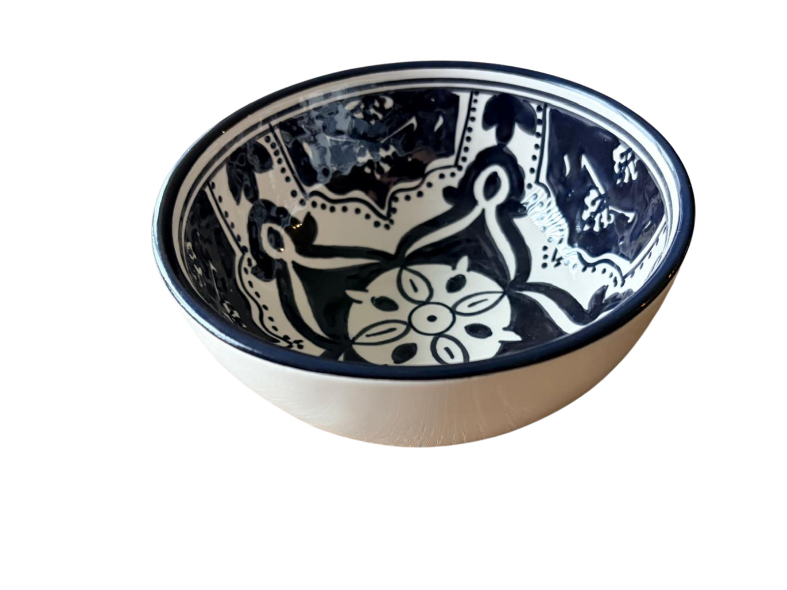 Schaaltje tapas  &Oslash; 16 cm Black Fond - Handgemaakt | Dishes & Deco