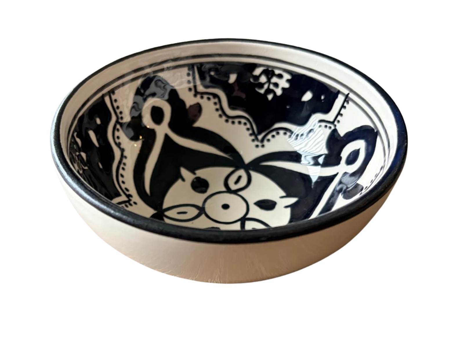 Schaaltje tapas  &Oslash; 13,5 cm Black Fond - Handgemaakt | Dishes & Deco