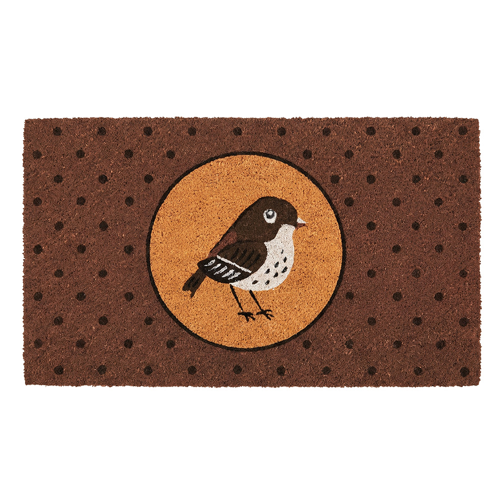 Clayre & Eef | Deurmat Binnen Bruin 75x45x1 cm | MC283
