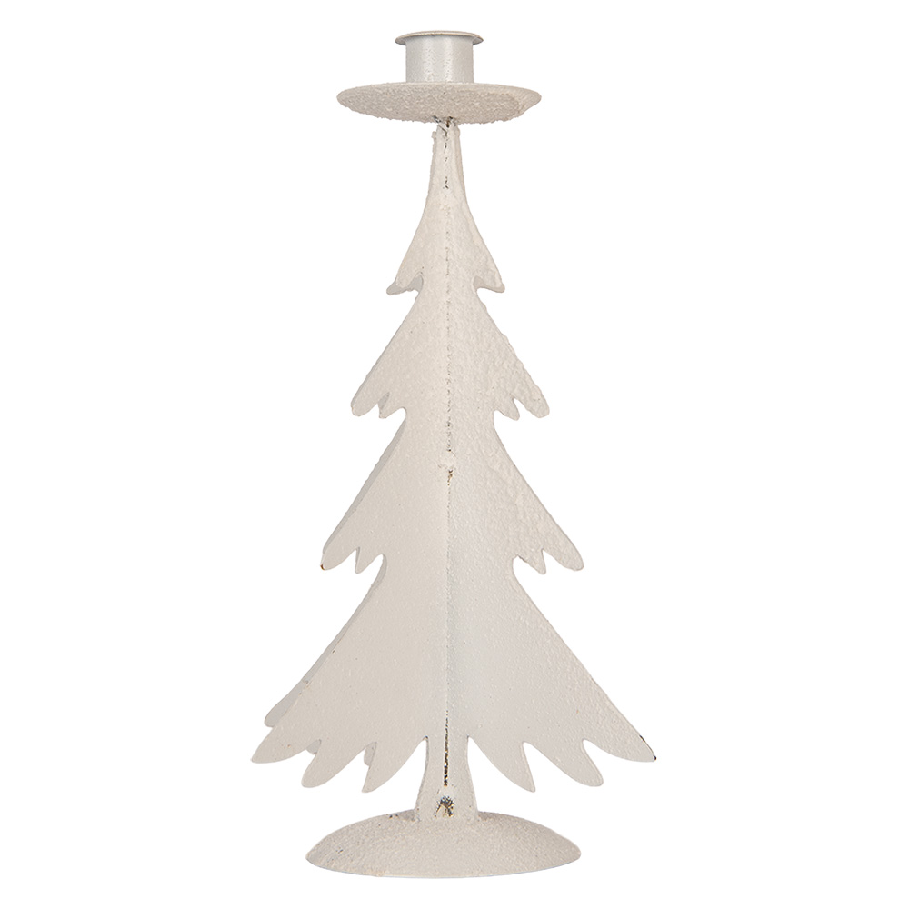 Clayre & Eef | Decoratie Kerstboom Bruin 30x25x50 cm | 6Y6182