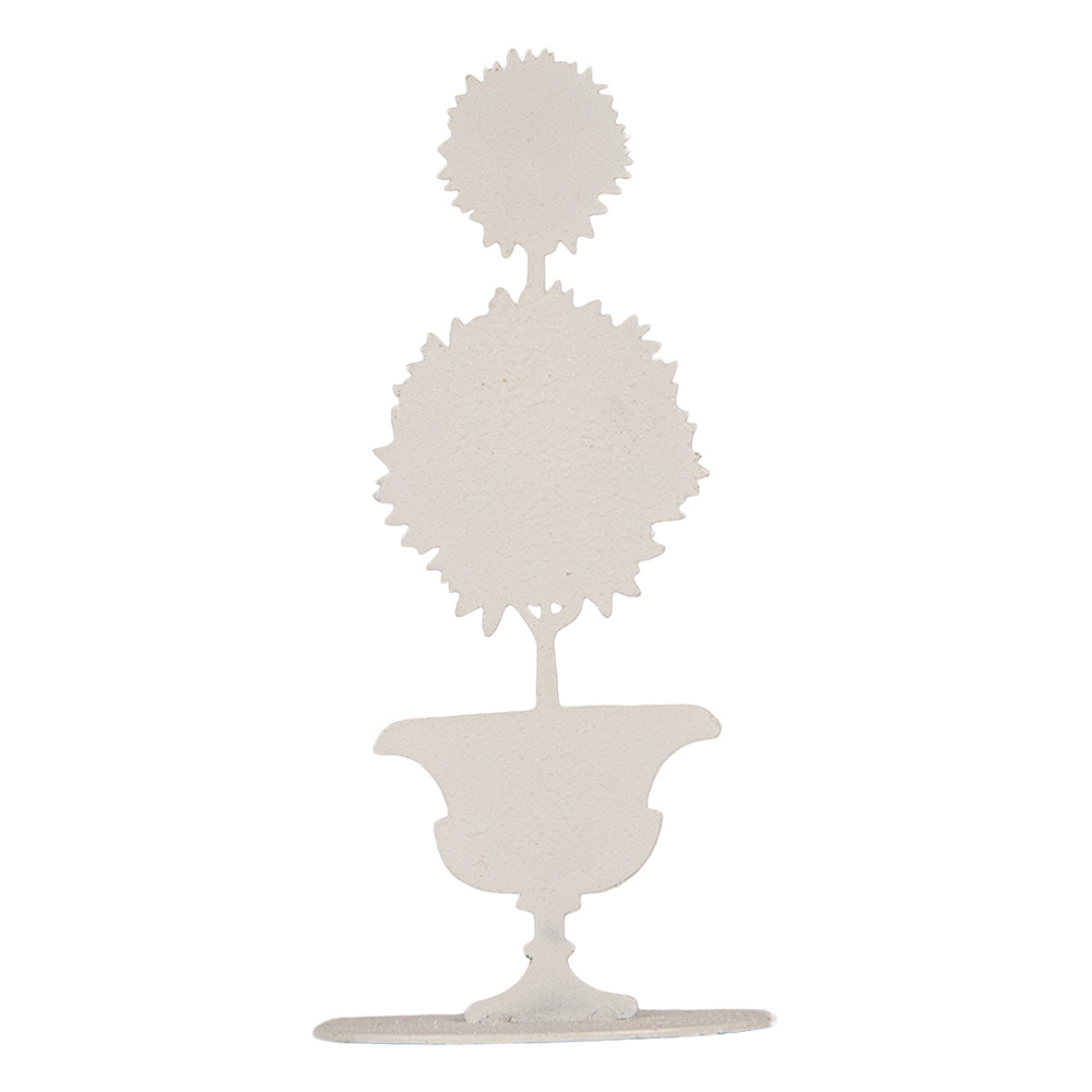 Clayre & Eef | Decoratie Bloempot Rood 7x10x21 cm | 6Y6187