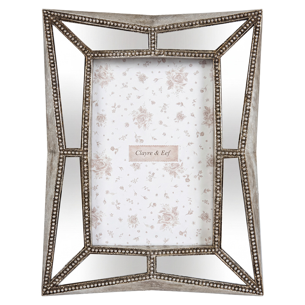 Clayre & Eef | Fotolijst Bruin 17x3x22 cm / 10x15 cm | 2F1442