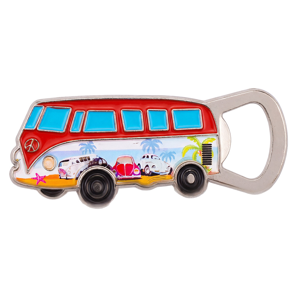 Clayre & Eef | Flesopener Rood &oslash; 4x9 cm | 66882