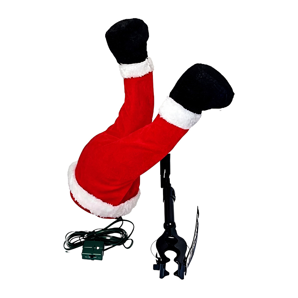 Clayre & Eef | Decoratie Kerstmanbenen Rood Wit 35 cm | 66894