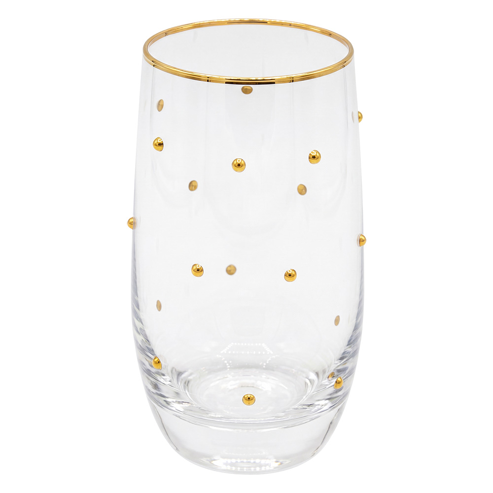 Clayre & Eef | Waterglas Transparant &oslash; 6x13 cm / 300 ml | 6GL5521