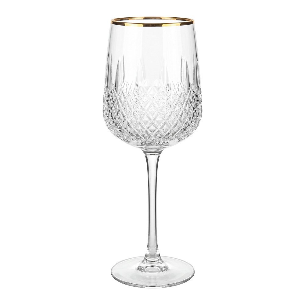 Clayre & Eef | Wijnglas Transparant &oslash; 7x23 cm / 300 ml | 6GL5529