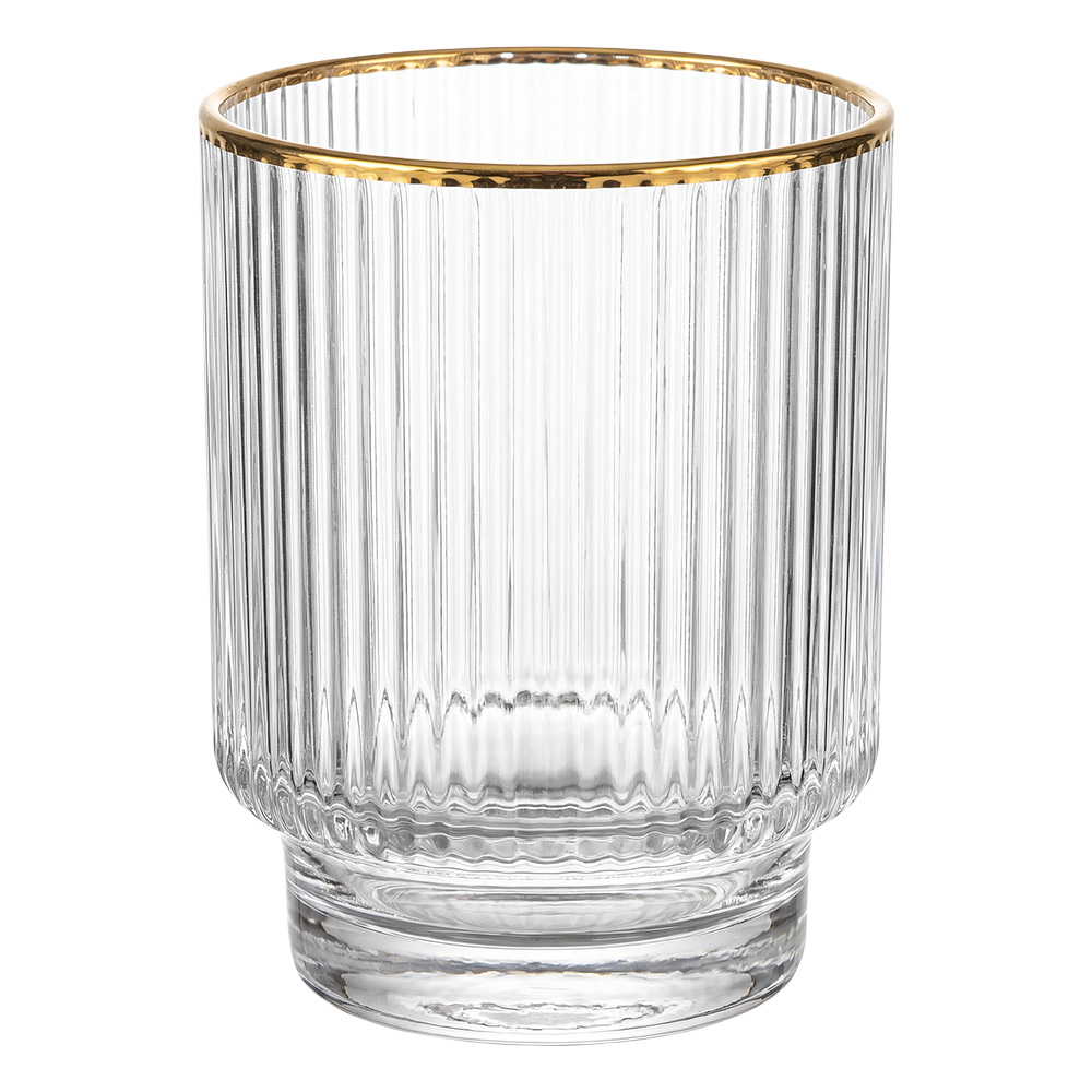 Clayre & Eef | Waterglas Transparant &oslash; 8x10 cm / 320 ml | 6GL5534