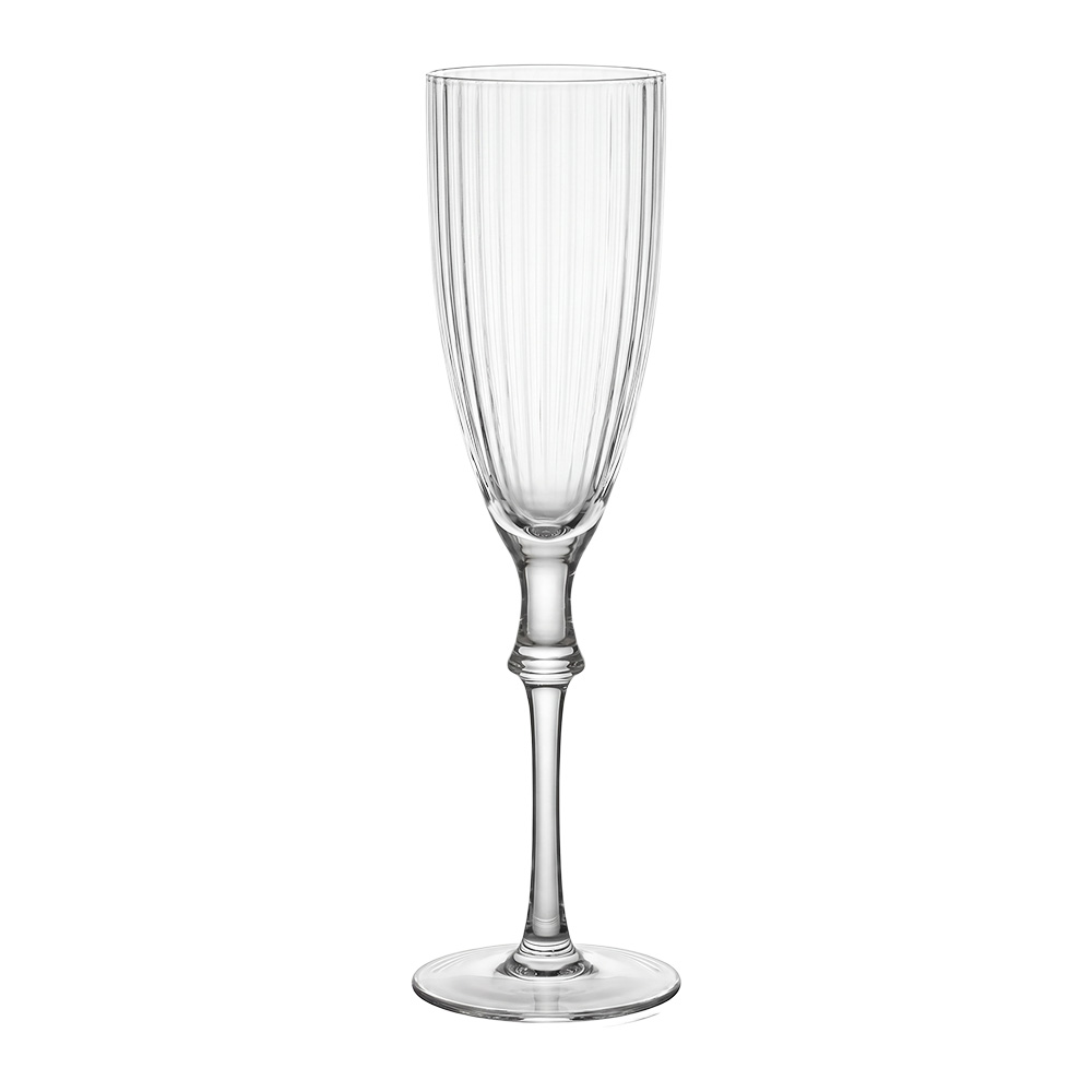 Clayre & Eef | Champagneglas Transparant &oslash; 5x24 cm / 150 ml | 6GL5542