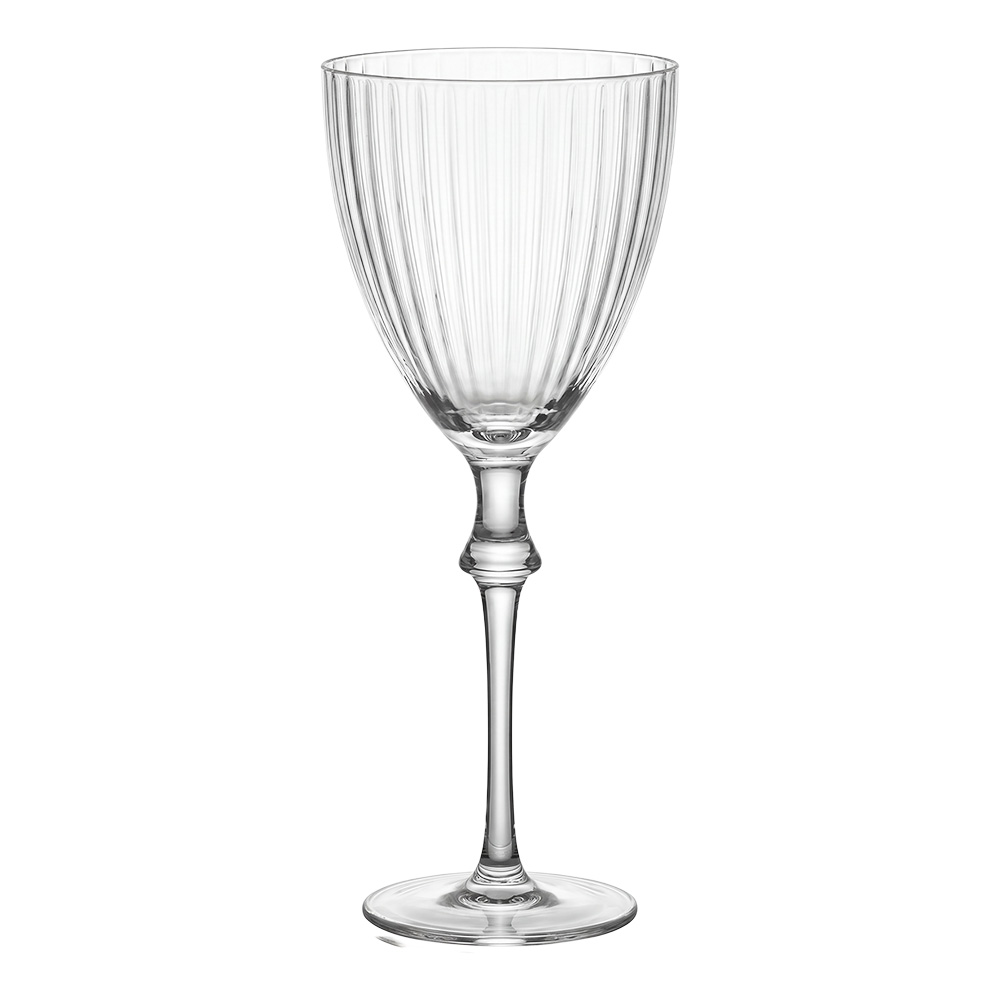 Clayre & Eef | Wijnglas Transparant &oslash; 8x21 cm / 300 ml | 6GL5543