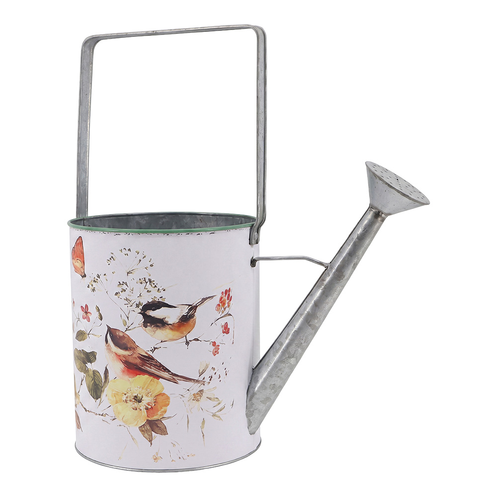 Clayre & Eef | Decoratie Gieter Wit Grijs 35x19x40 cm | 6Y6039