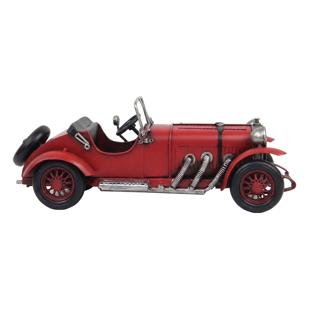 Clayre & Eef | Decoratie Model Auto Rood 26x11x17 cm | 6Y6225
