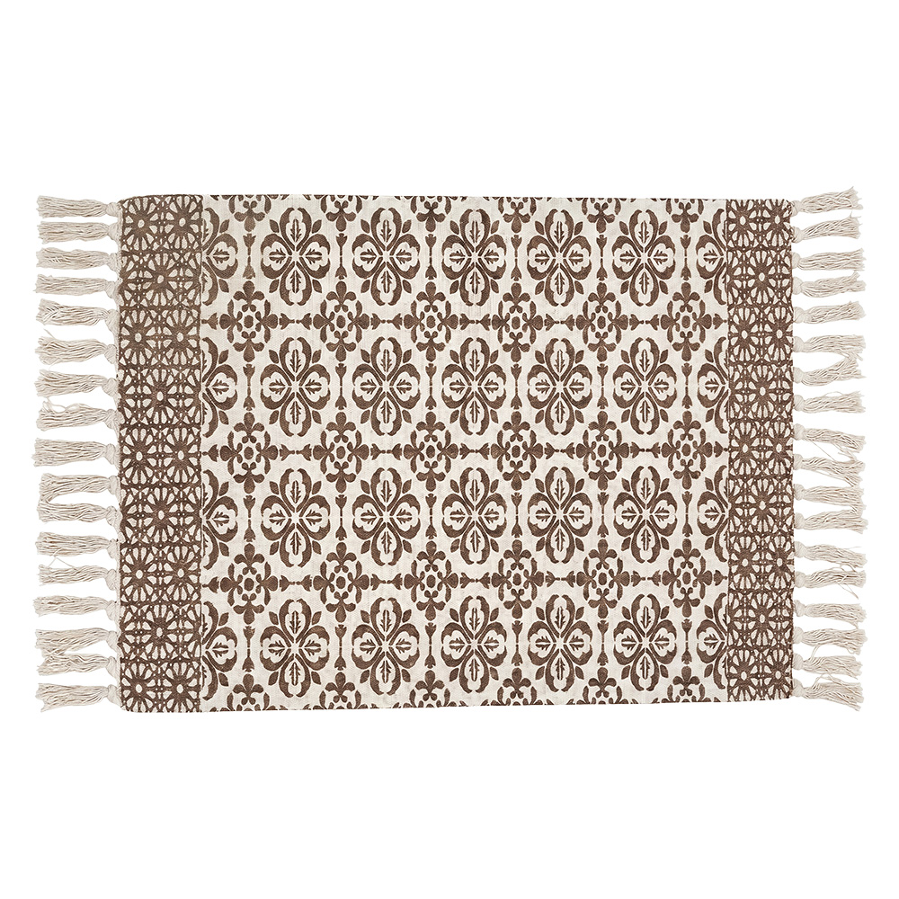 Clayre & Eef | Vloermat Beige Bruin 60x90 cm | KT081.003