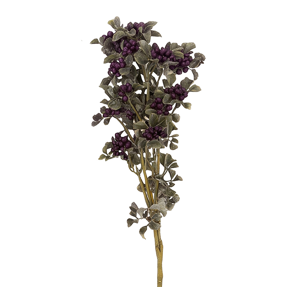 Clayre & Eef | Decoratie tak met bloemen Rood 67 cm | 5PL0294R