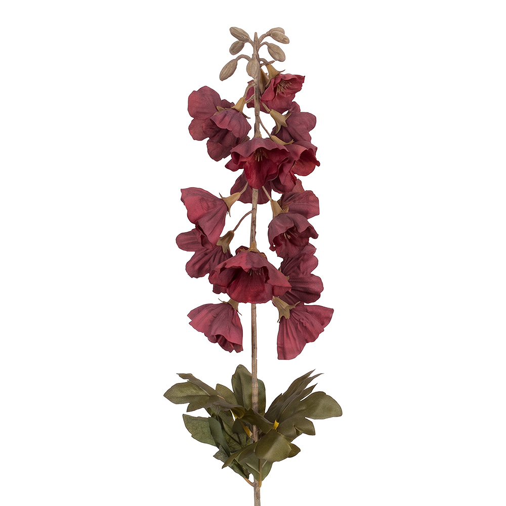 Clayre & Eef | Decoratie tak met bloemen Paars 88 cm | 5PL0309PA