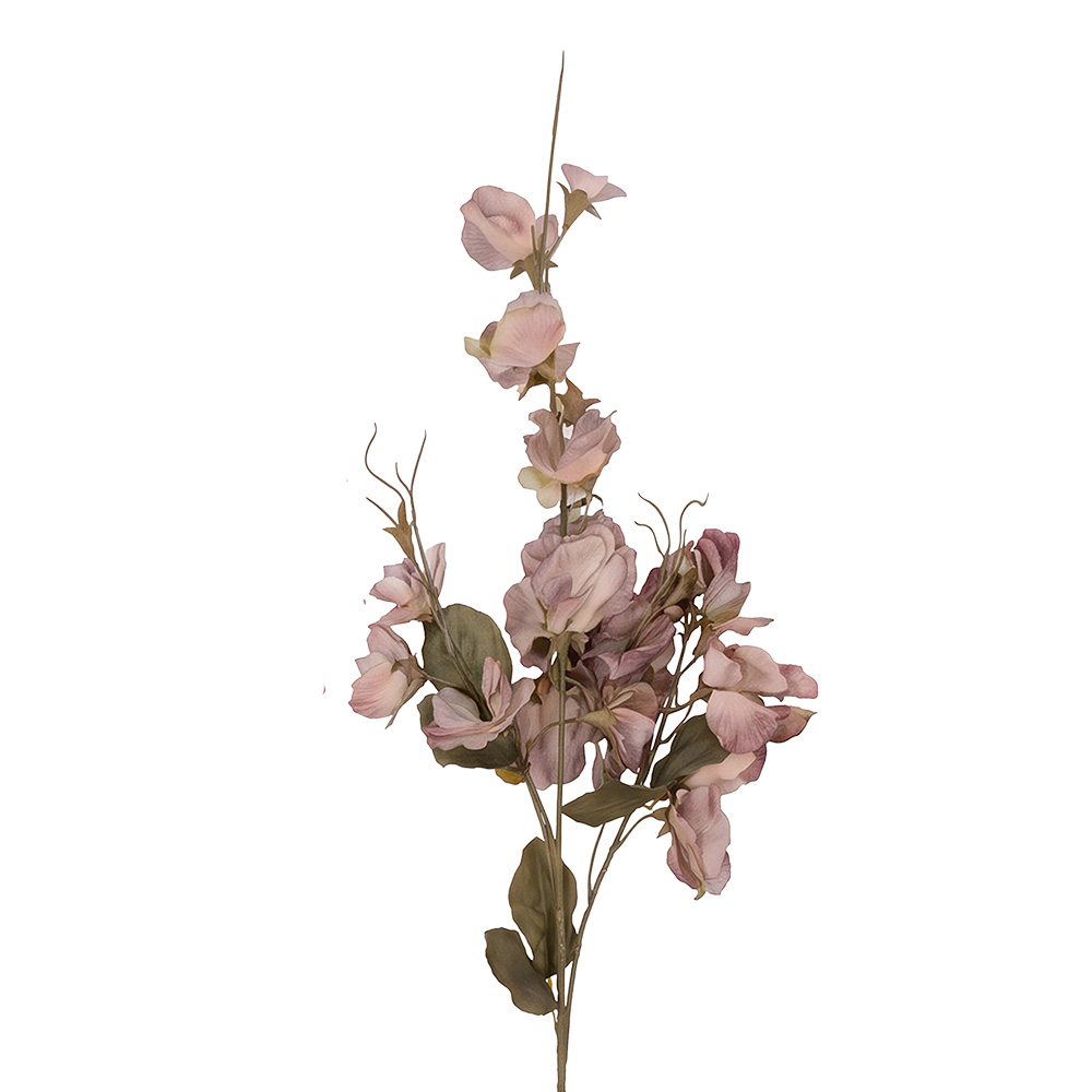Clayre & Eef | Decoratie tak met bloemen Beige 88 cm | 5PL0312BE