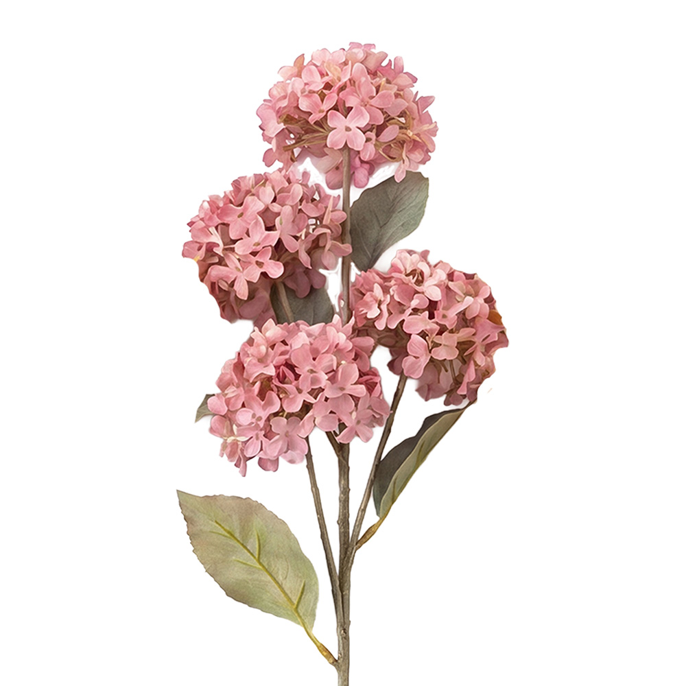 Clayre & Eef | Decoratie tak met bloemen Rood 70 cm | 5PL0313R