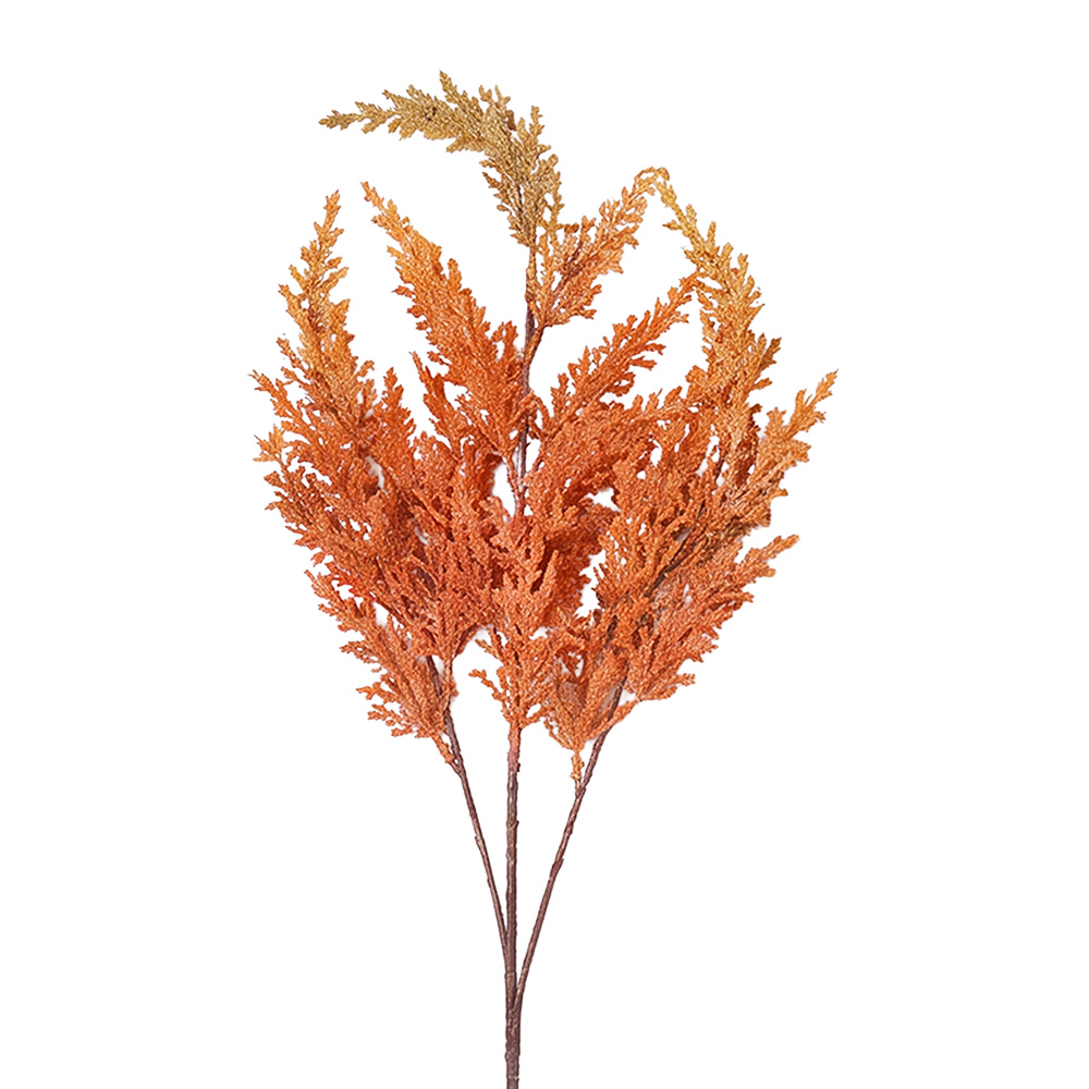 Clayre & Eef | Decoratie tak Oranje Groen 76 cm | 5PL0357O