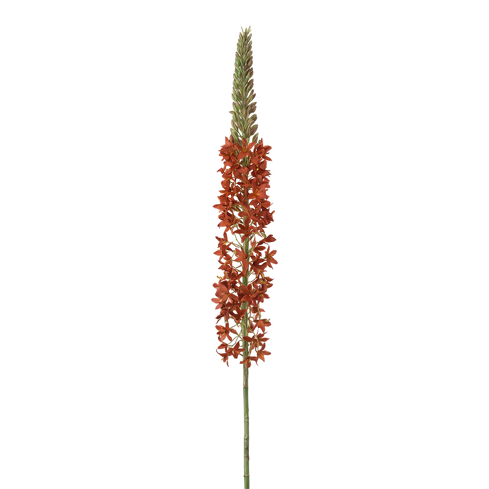 Clayre & Eef | Decoratie tak met bloemen Oranje Groen | 5PL0381LO