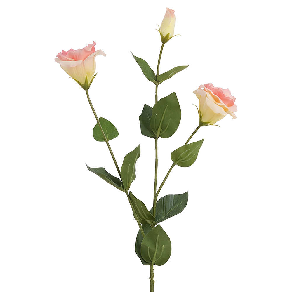 Clayre & Eef | Decoratie tak met bloemen Roze Groen 72 cm | 5PL0384LP