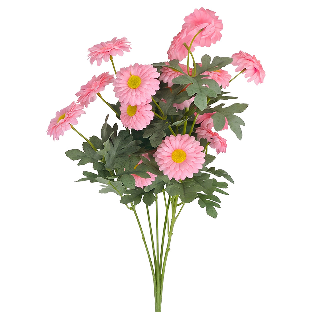 Clayre & Eef | Decoratie tak met bloemen Roze Groen 89 cm | 5PL0393P
