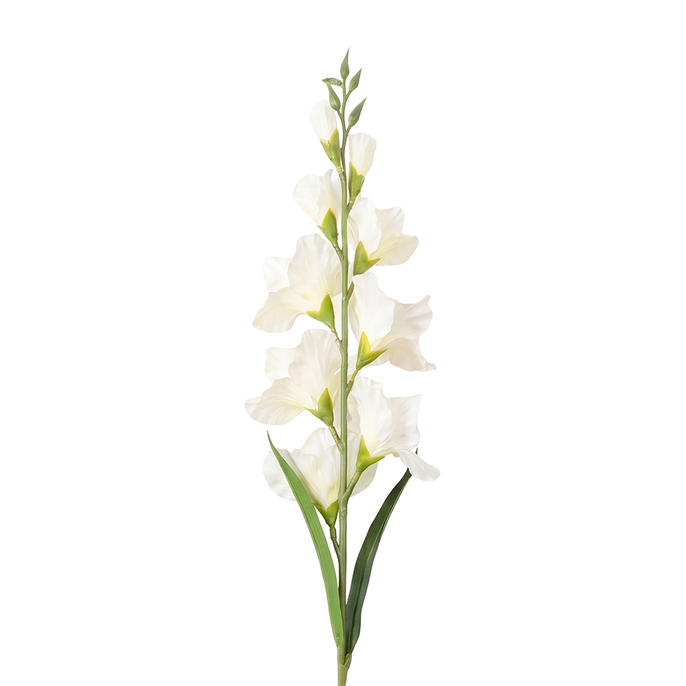 Clayre & Eef | Decoratie tak met bloemen Wit 95 cm | 5PL0303W