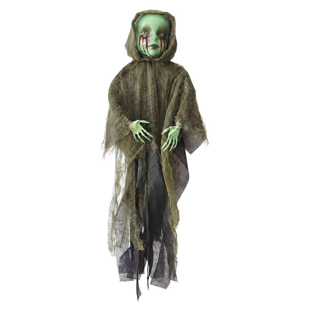 Clayre & Eef | Decoratie Spook Groen 56x9x80 cm | 66918