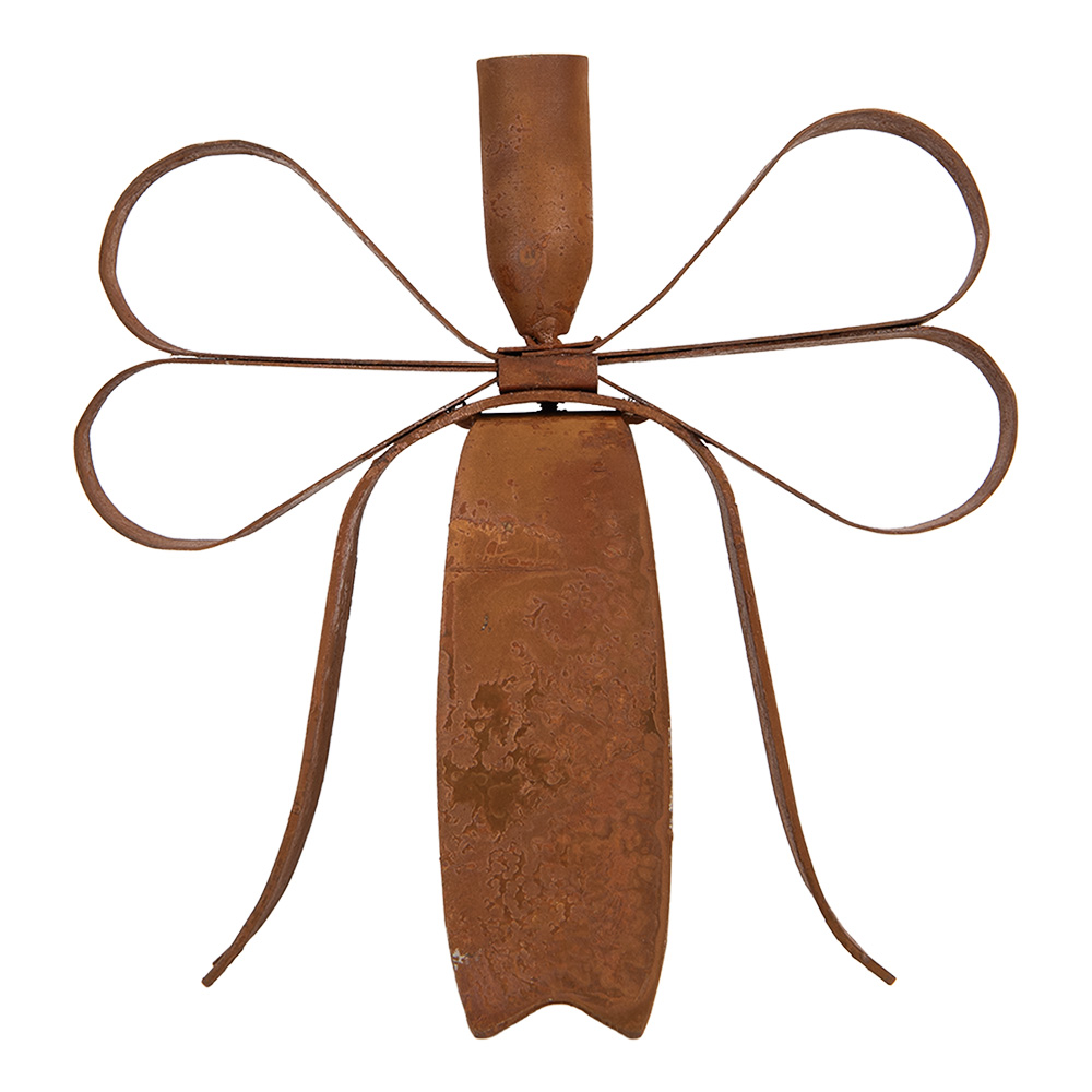 Clayre & Eef | Kandelaar Bruin 19x15x18 cm | 6Y6094