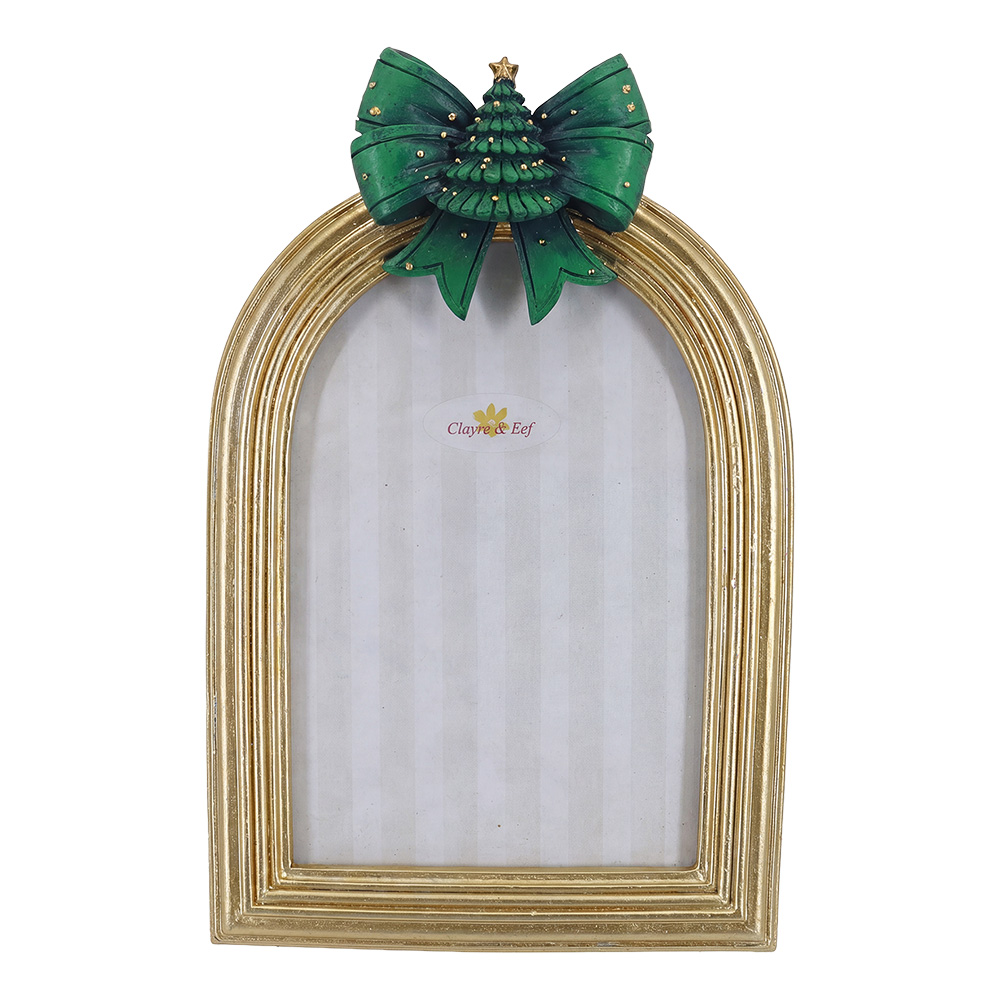 Clayre & Eef | Fotolijst Goudkleurig 14x2x19 cm / 10x15 cm | 2F1425