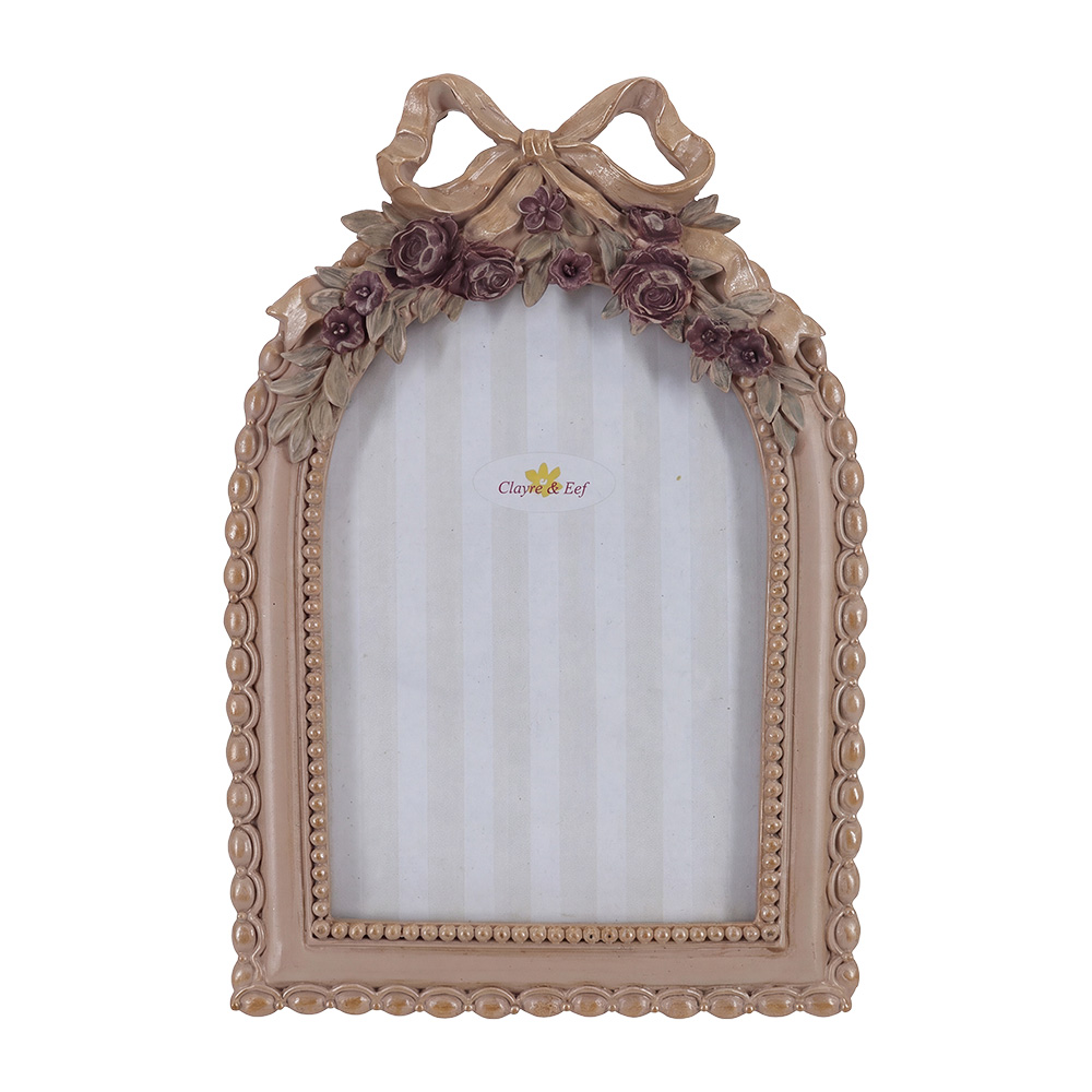 Clayre & Eef | Fotolijst Roze 13x2x20 cm / 10x15 cm | 2F1428