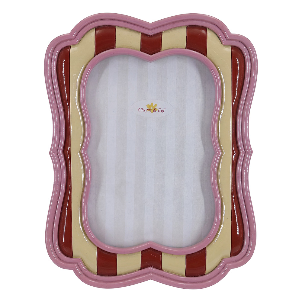 Clayre & Eef | Fotolijst Roze 15x2x20 cm / 10x15 cm | 2F1431