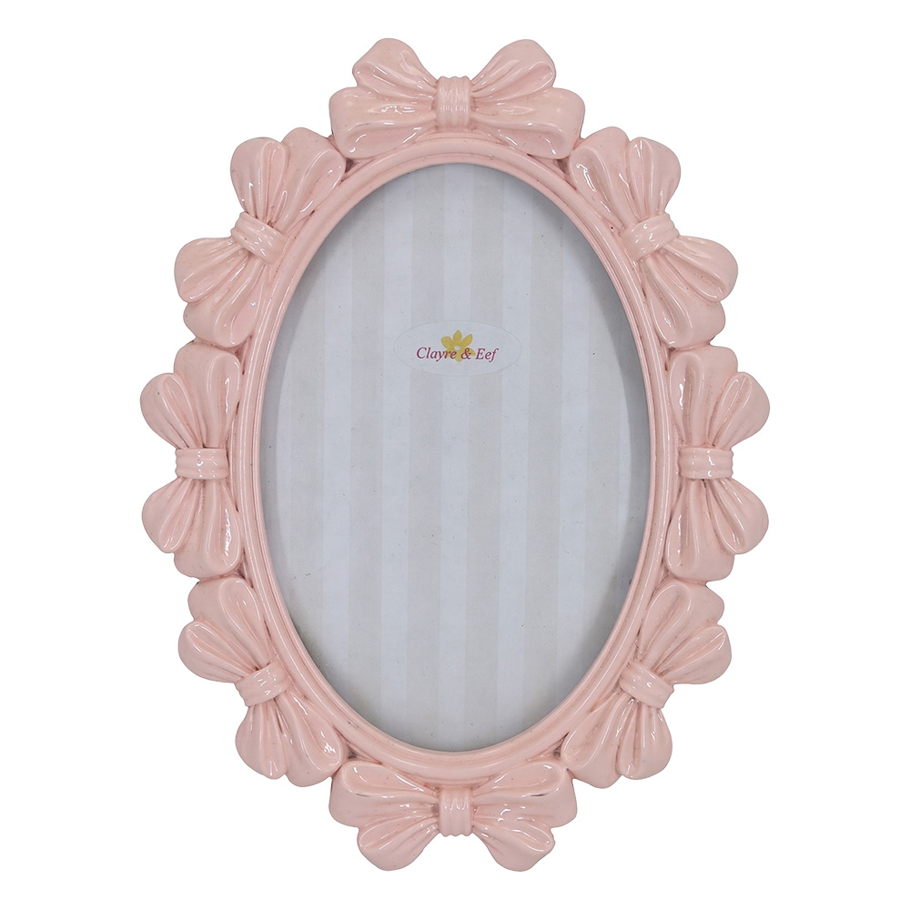 Clayre & Eef | Fotolijst Roze 15x2x20 cm / 10x15 cm | 2F1432