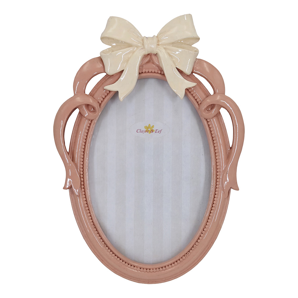 Clayre & Eef | Fotolijst Roze 14x2x20 cm / 10x15 cm | 2F1435