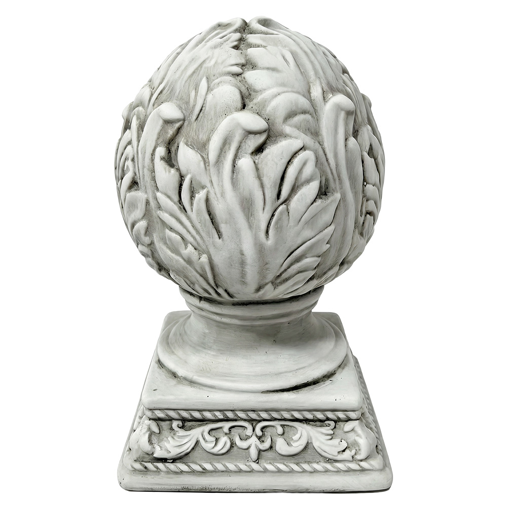 Clayre & Eef | Decoratie ornament Grijs &oslash; 13x20 cm | 6TE0589