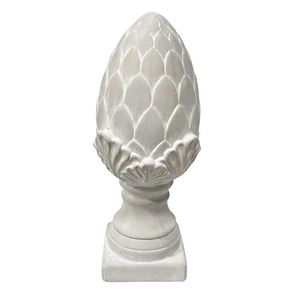Clayre & Eef | Decoratie Ornament Grijs &oslash; 14x33 cm | 6TE0593