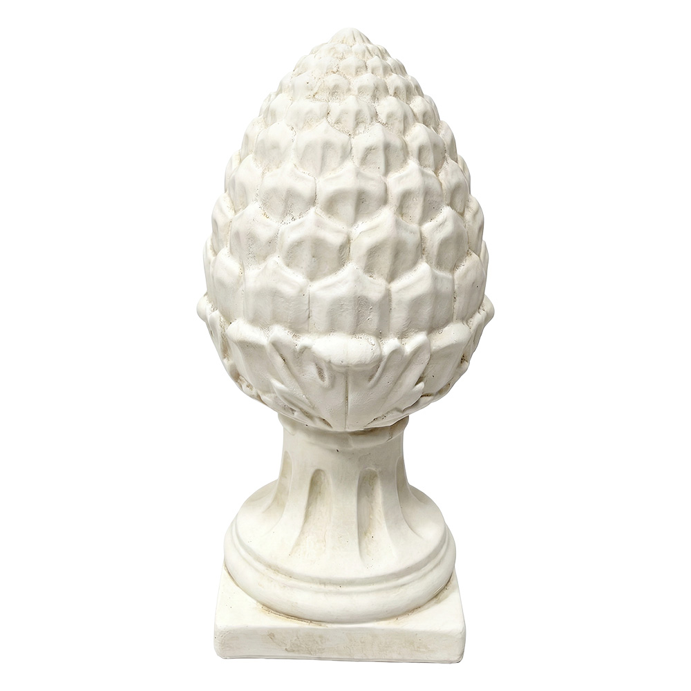 Clayre & Eef | Decoratie Ornament Wit &oslash; 14x33 cm | 6TE0602