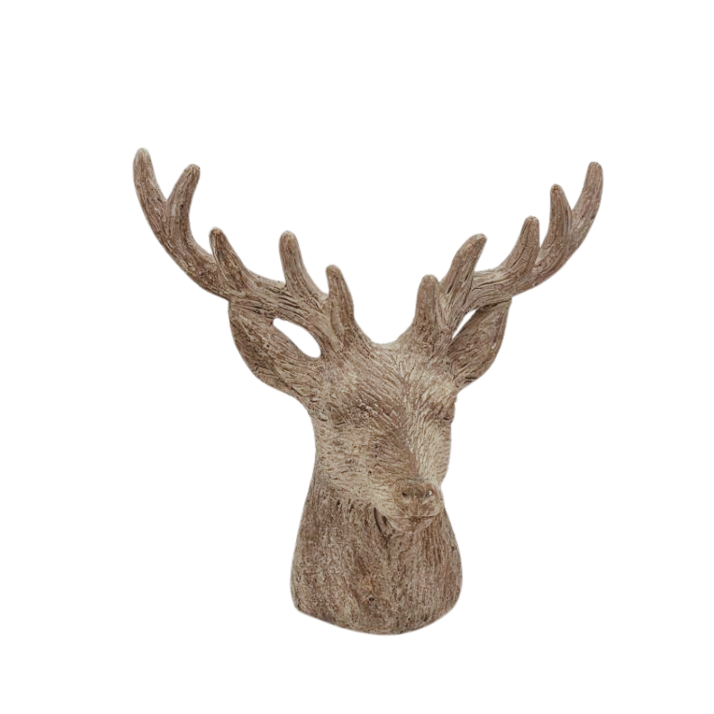 Countryfield Decoratie Beeld Hert Grijs Maat M (18 cm) | Polyresin