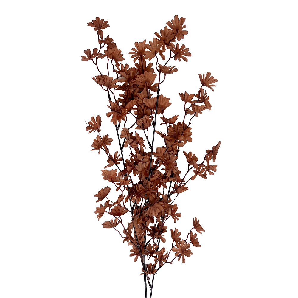 Clayre & Eef | Decoratie tak met bloemen Oranje 113 cm | 5PL0280O