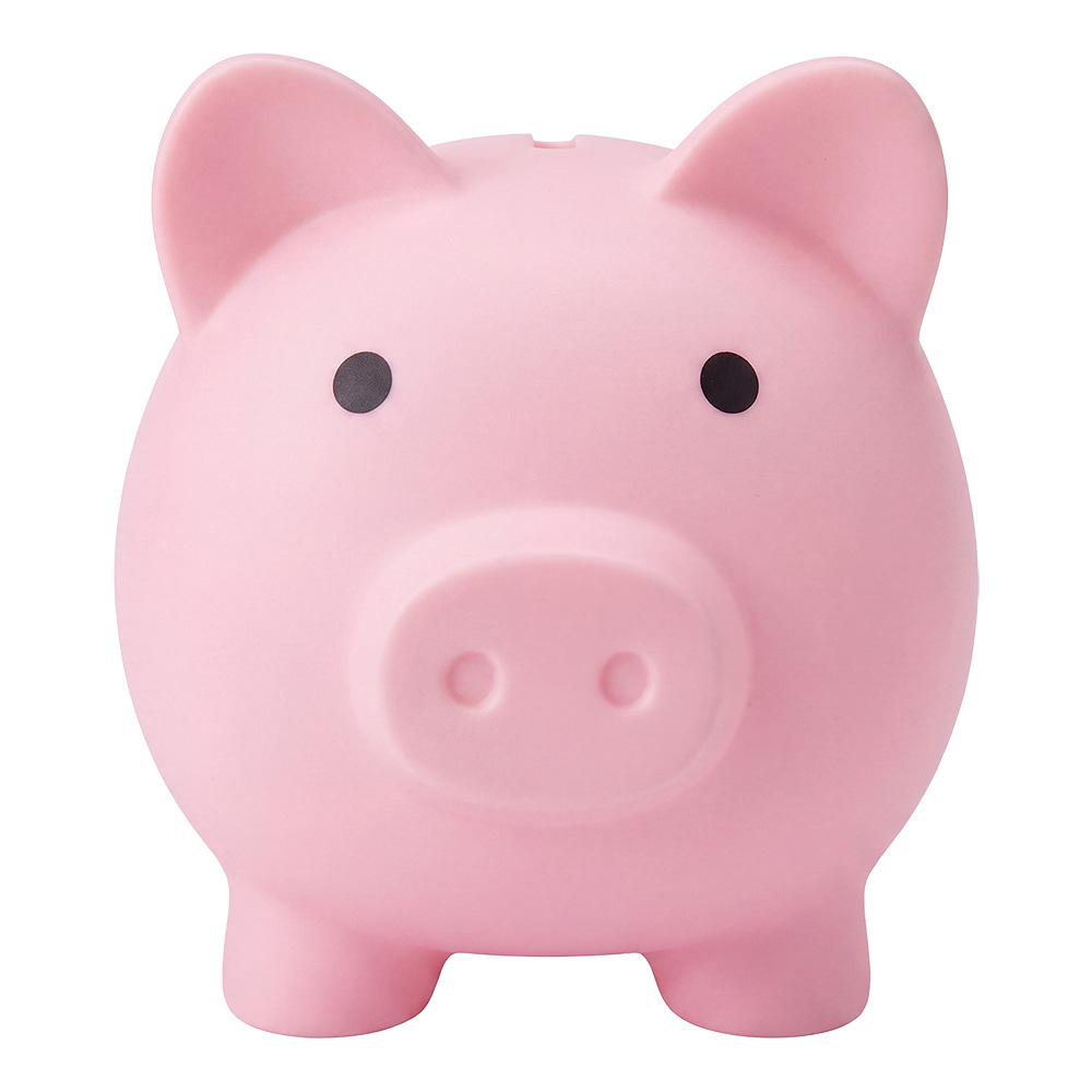 Clayre & Eef | Spaarpot Roze &oslash; 12x13 cm | 66829