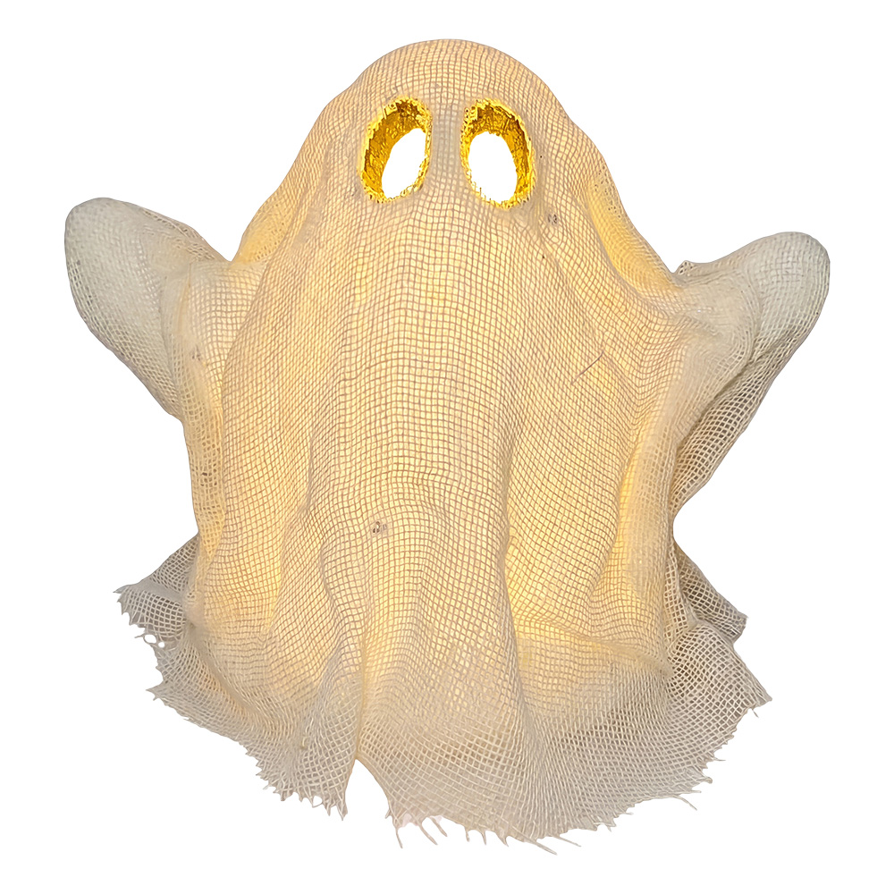 Clayre & Eef | Decoratie Spook Wit 19x13x16 cm | 66931